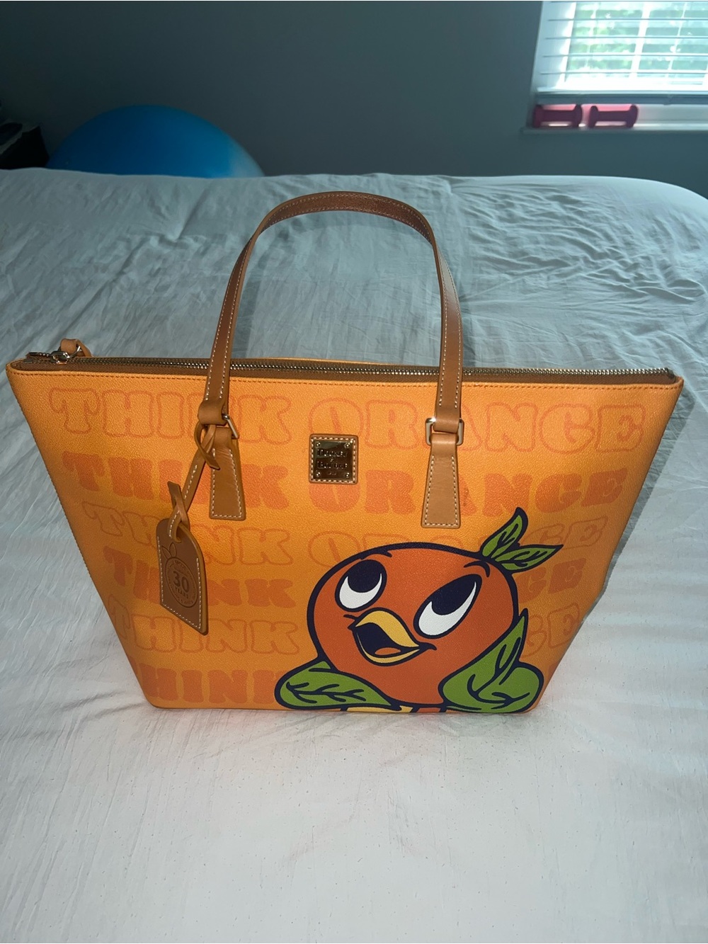 Dooney & Bourke Limited Edition Epcot Orange Bird Tote